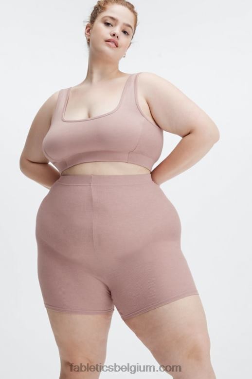 spoor stof vrouwen restoreknit bralette met lage rug Fabletics LH20J1553