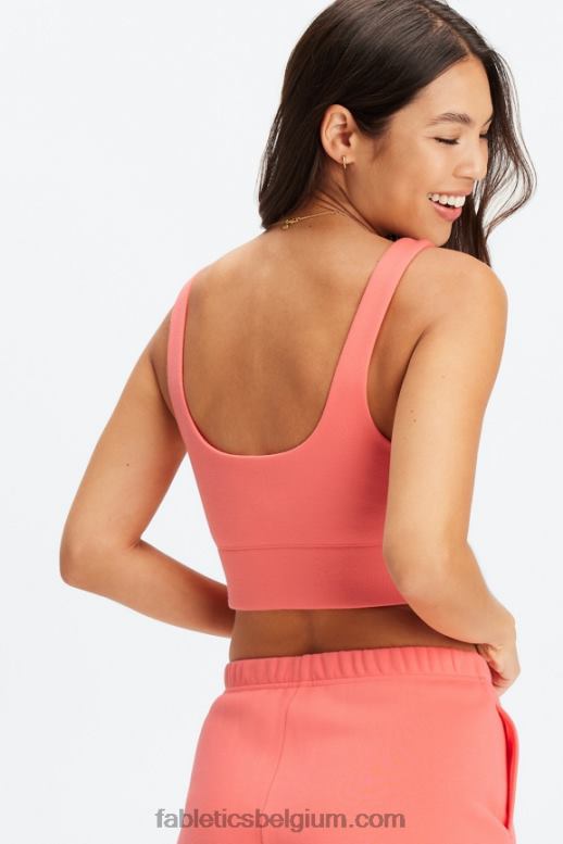stoffige inferno vrouwen herfst low impact sportbeha Fabletics LH20J1596