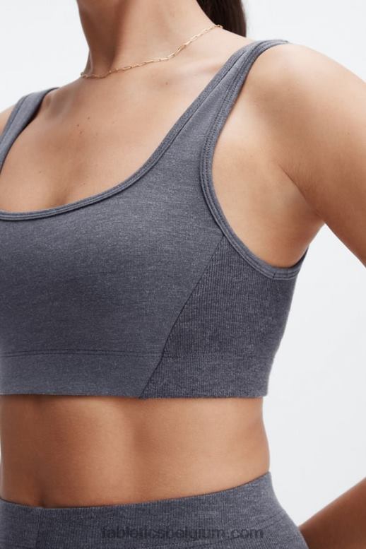 tin vrouwen restoreknit bralette met lage rug Fabletics LH20J1550