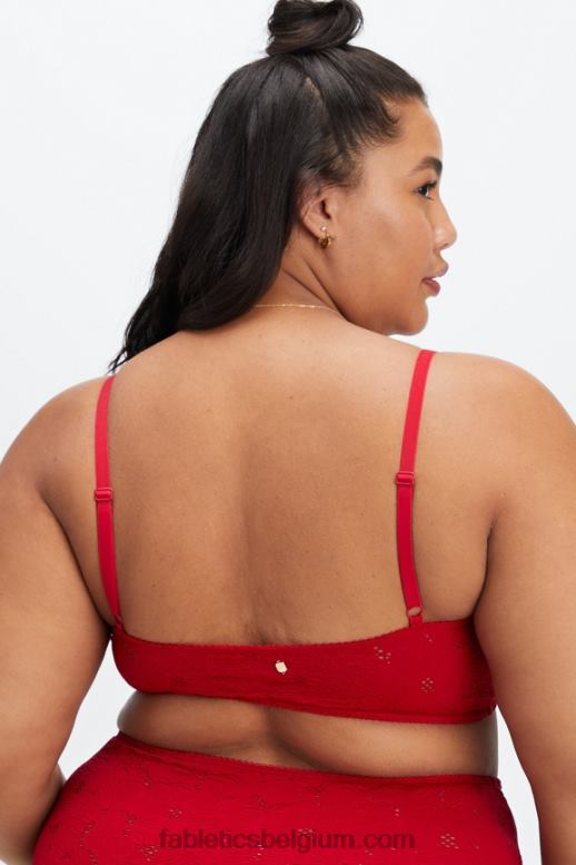 zoete kers vrouwen naadloze kanten bralette Fabletics LH20J1525