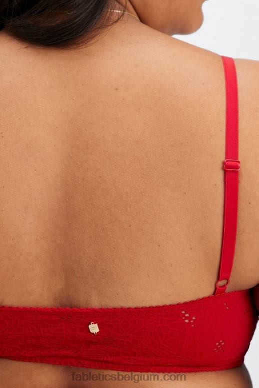 zoete kers vrouwen naadloze kanten bralette Fabletics LH20J1525