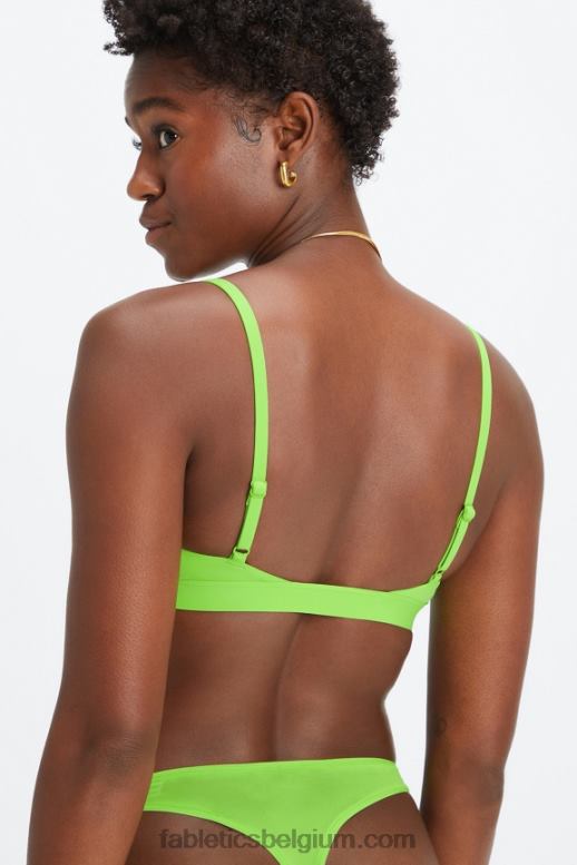 zure appel vrouwen fijn aanvoelende triangelbralette Fabletics LH20J1538