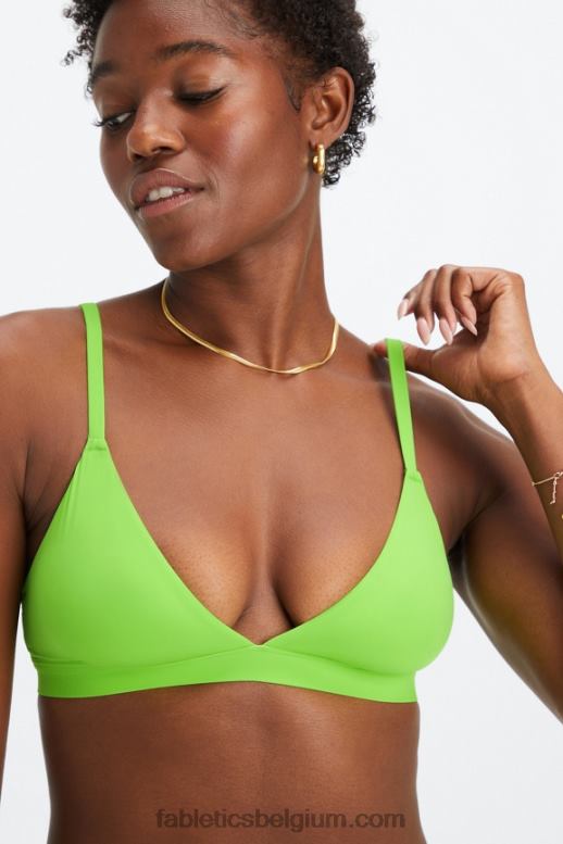 zure appel vrouwen fijn aanvoelende triangelbralette Fabletics LH20J1538