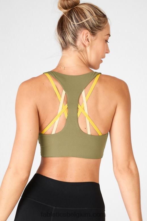 grove/agave multi vrouwen boost high-impact sportbeha Fabletics LH20J1438