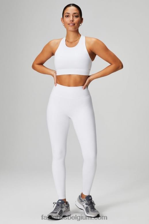 klassiek wit vrouwen trinity high impact sportbeha 98 Fabletics LH20J1381