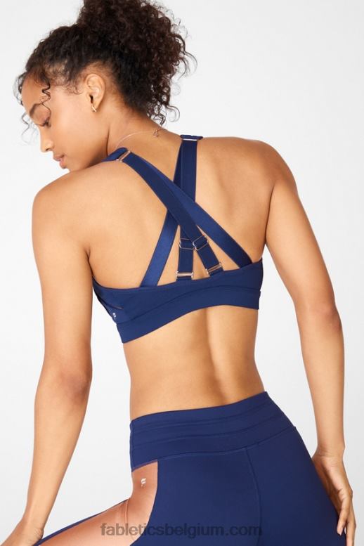 marine vrouwen belle high impact sportbeha Fabletics LH20J1411