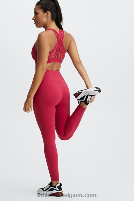 merlot vrouwen faye sportbeha met hoge impact Fabletics LH20J1388