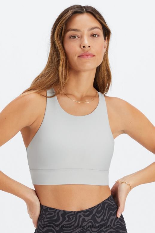 mineraal grijs vrouwen no-bounce sportbeha 90 Fabletics LH20J1341