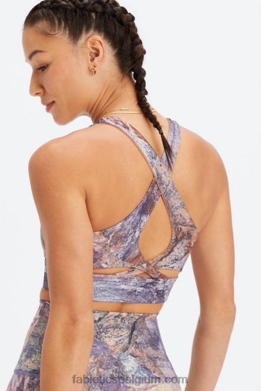 orchidee moonrock vrouwen niet stuiterende sportbeha 91 Fabletics LH20J1343