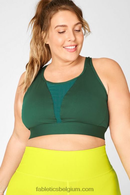 regenwoud vrouwen zoe high impact sportbeha iv Fabletics LH20J1447