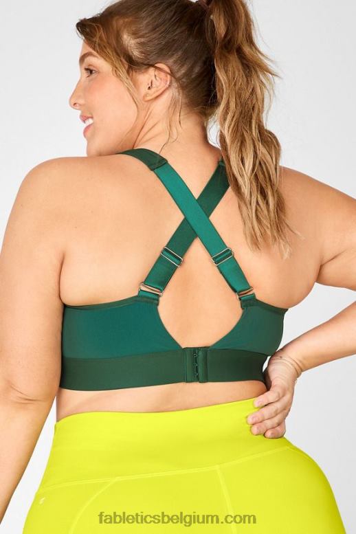 regenwoud vrouwen zoe high impact sportbeha iv Fabletics LH20J1447