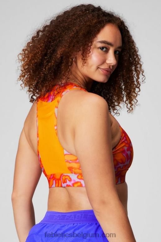 roze ontsnapping zomergekte/middagzon/afbeelding vrouwen trinity high impact sportbeha 95 Fabletics LH20J1363