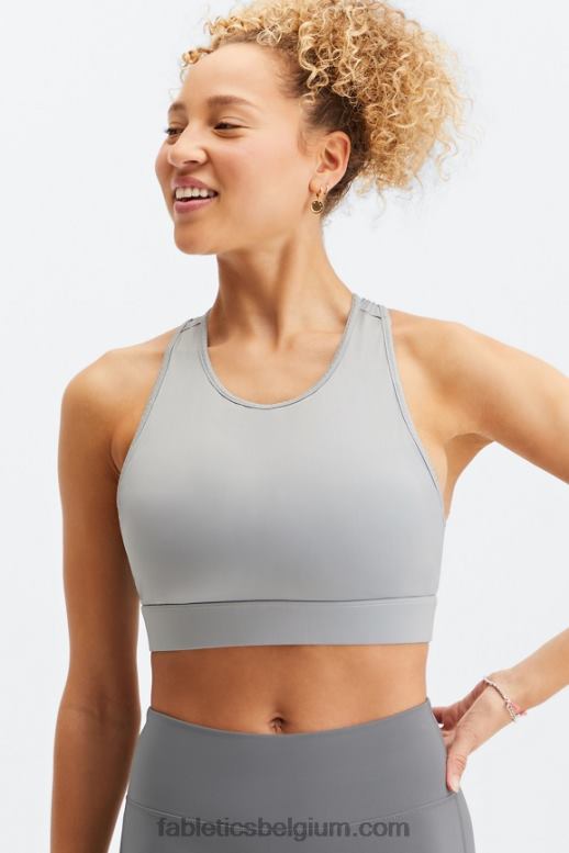 steengroeve grijs/atomisch vrouwen trinity high impact sportbeha 97 Fabletics LH20J1374
