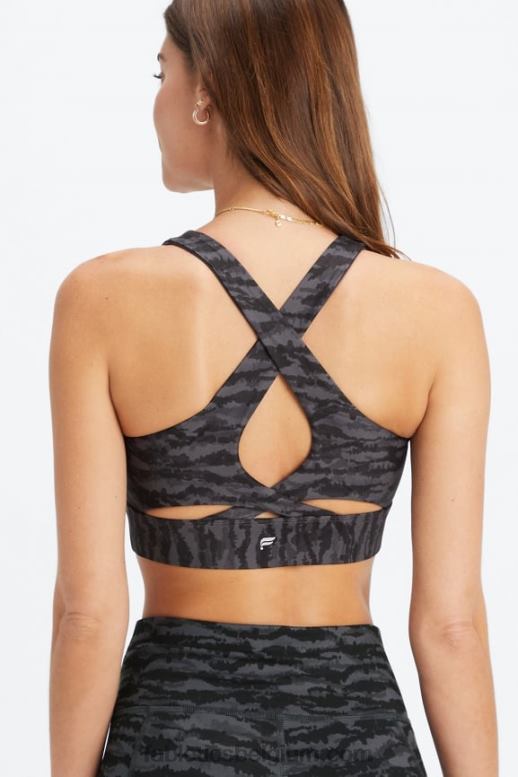 tinnen tijgerin vrouwen niet stuiterende sportbeha 91 Fabletics LH20J1346