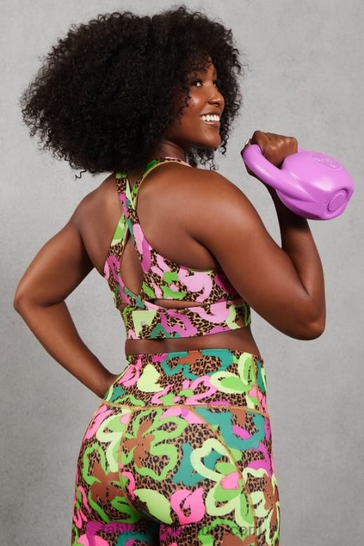 tropische oase vrouwen niet stuiterende sportbeha 91 Fabletics LH20J1342