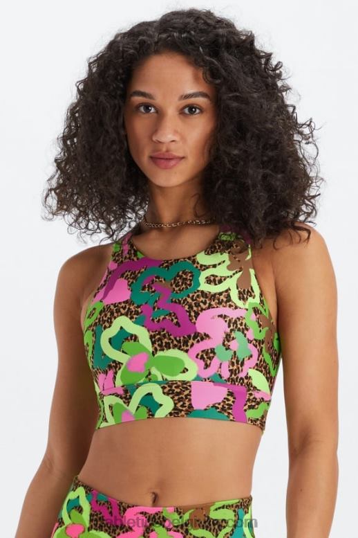 tropische oase vrouwen niet stuiterende sportbeha 91 Fabletics LH20J1342