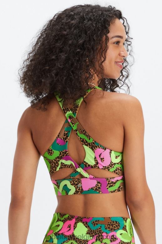 tropische oase vrouwen niet stuiterende sportbeha 91 Fabletics LH20J1342