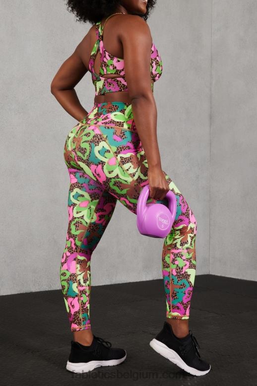 tropische oase vrouwen niet stuiterende sportbeha 91 Fabletics LH20J1342