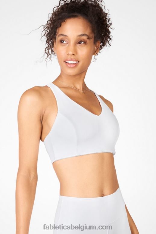 wit/pluche roze multi vrouwen boost high-impact sportbeha Fabletics LH20J1439