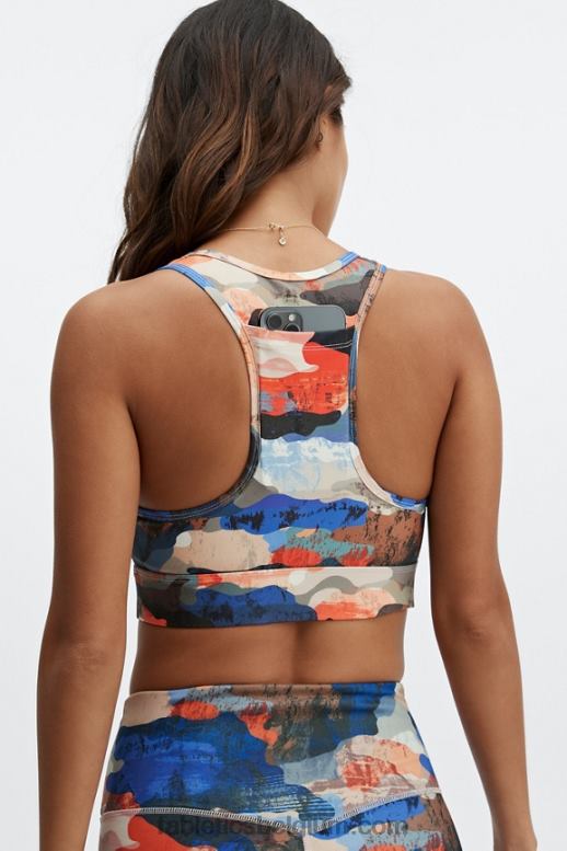 Zion vrouwen medium impact sportbeha voor onderweg 116 Fabletics LH20J1765