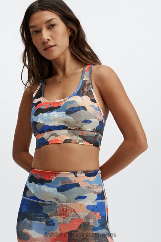 Zion vrouwen medium impact sportbeha voor onderweg 116 Fabletics LH20J1765