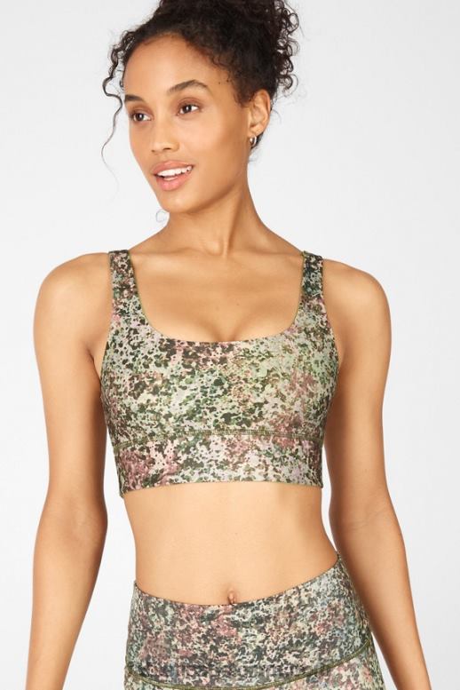 aarden/groene citrus vrouwen harlyn omkeerbare bh Fabletics LH20J1906