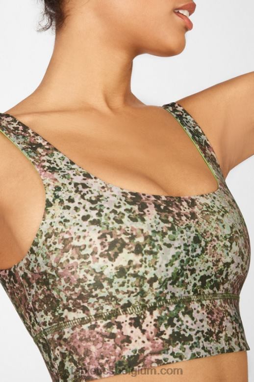 aarden/groene citrus vrouwen harlyn omkeerbare bh Fabletics LH20J1906