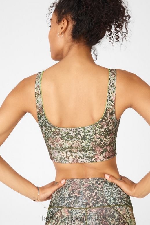 aarden/groene citrus vrouwen harlyn omkeerbare bh Fabletics LH20J1906