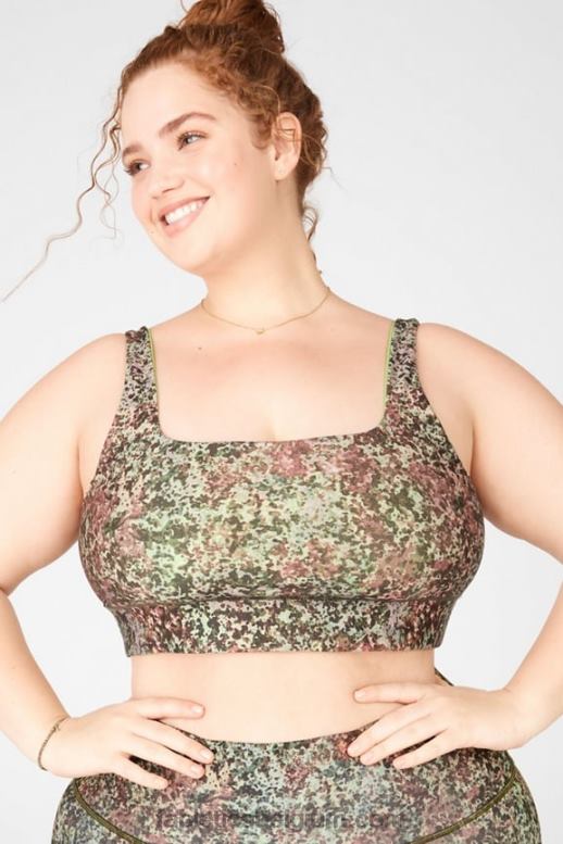 aarden/groene citrus vrouwen harlyn omkeerbare bh Fabletics LH20J1907