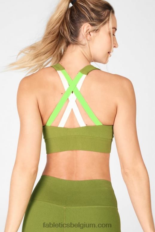 basilicum/groene citrus/roze wolk vrouwen freya sculptknit sportbeha Fabletics LH20J1898