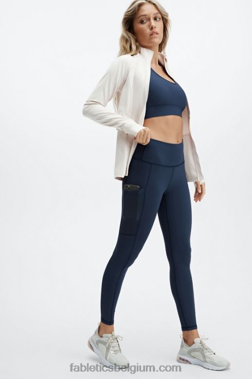 diepste zee vrouwen medium impact sportbeha voor onderweg 117 Fabletics LH20J1766