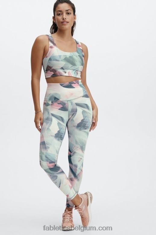 droomlandschap/regenwolk vrouwen Harlow omkeerbare medium impact sportbeha Fabletics LH20J1867