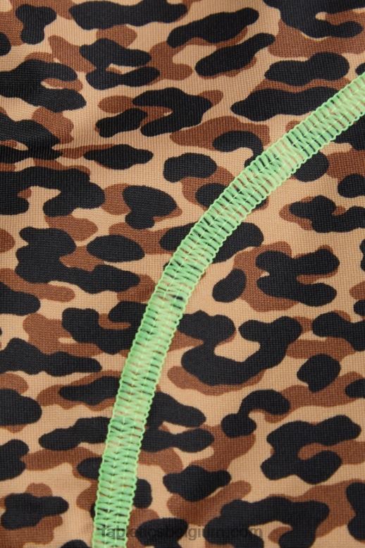 golvende cheetah/markeerstift vrouwen medium impact sportbeha voor onderweg 113 Fabletics LH20J1748
