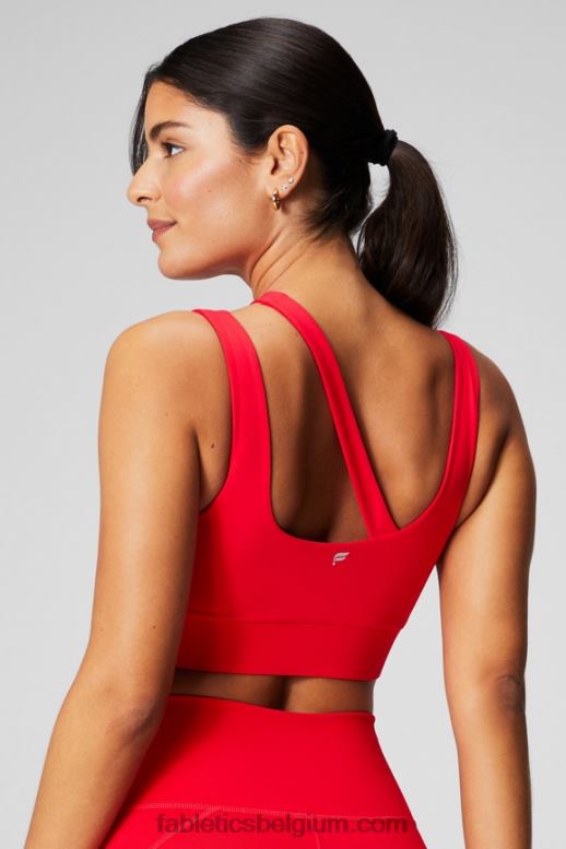 klassieke kers vrouwen callie medium impact sportbeha Fabletics LH20J1736