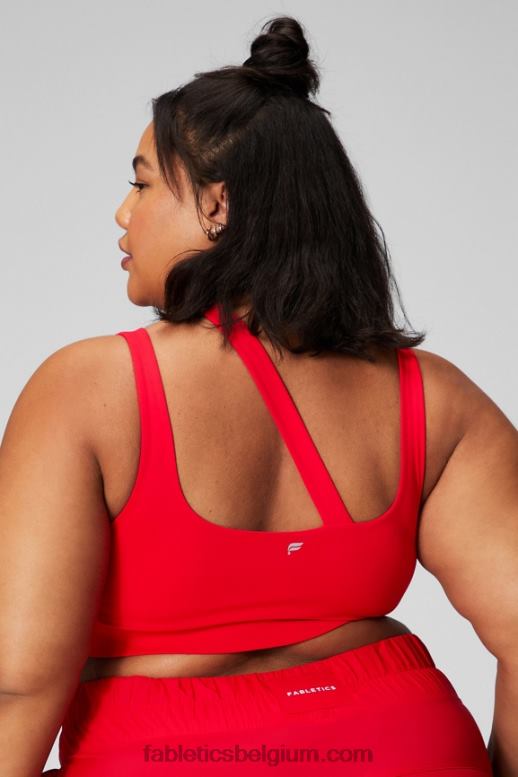 klassieke kers vrouwen callie medium impact sportbeha Fabletics LH20J1737