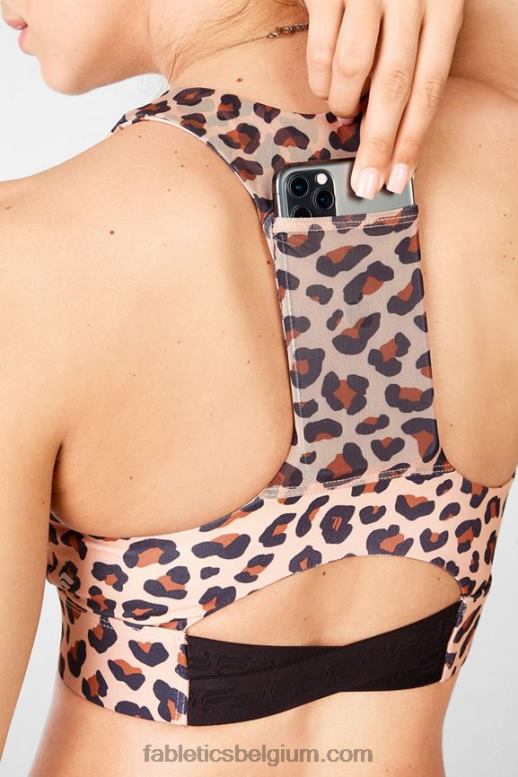 meru vrouwen midi medium impact sportbeha voor onderweg 130 Fabletics LH20J1837