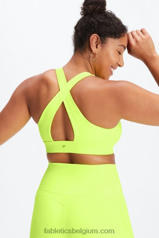 neon vrouwen oasis twist sportbeha 109 Fabletics LH20J1723