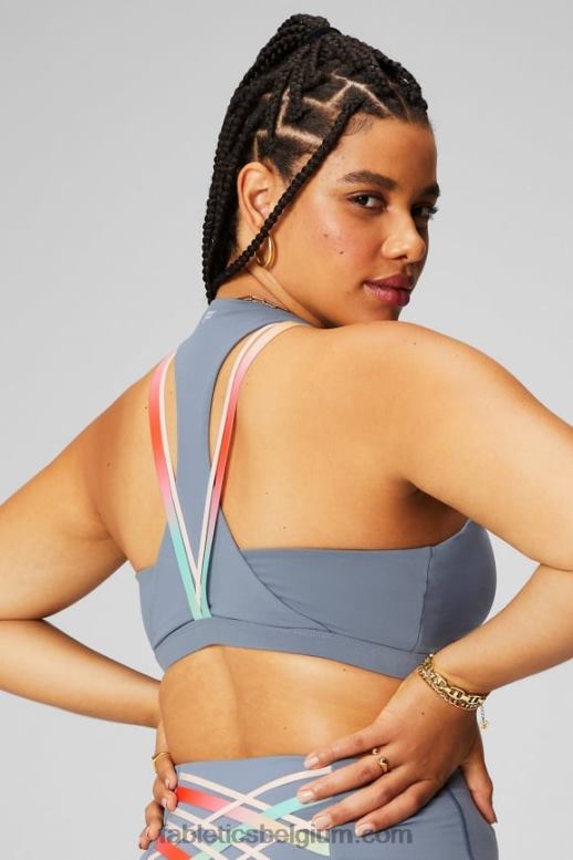 onweerswolk/ombre de hele dag vrouwen boost medium impact sportbeha 118 Fabletics LH20J1774