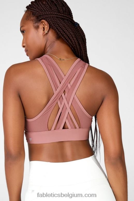 orchidee rook vrouwen faye medium impact sportbeha ii Fabletics LH20J1912