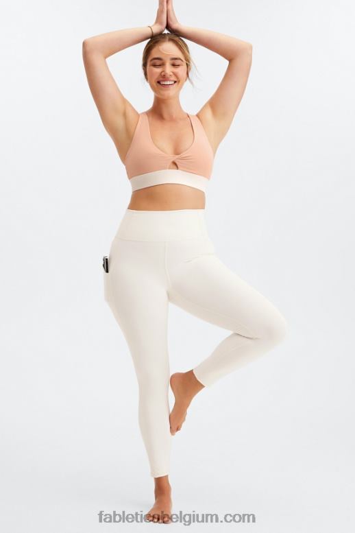 roze tint/reiger vrouwen oasis twist sportbeha 108 Fabletics LH20J1717