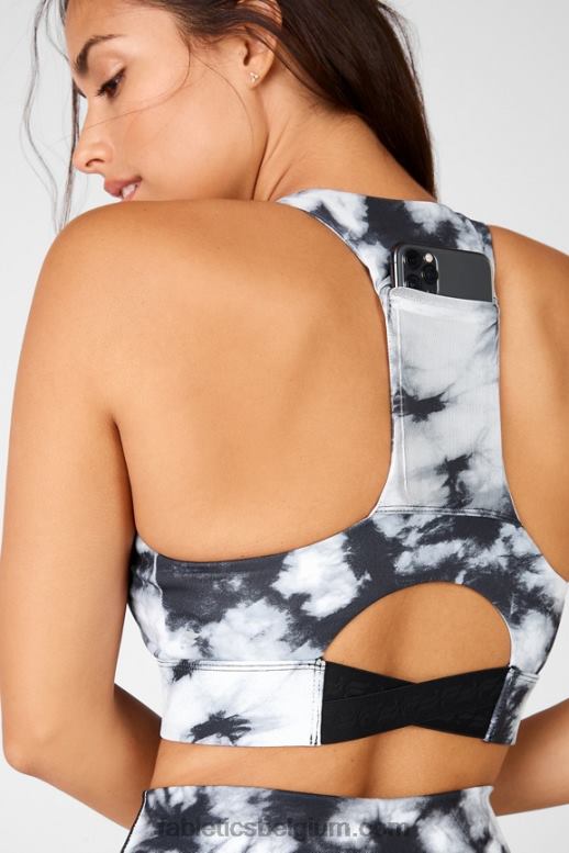 statisch vrouwen midi medium impact sportbeha voor onderweg 131 Fabletics LH20J1840