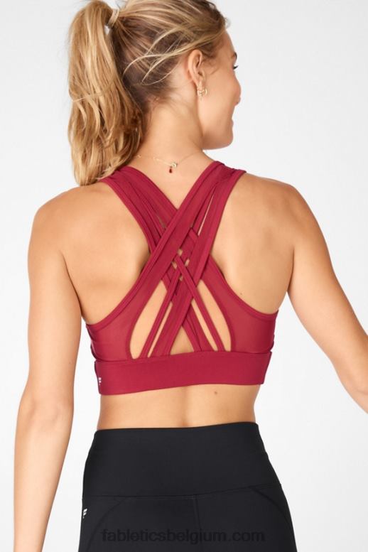 steen vrouwen faye medium impact sportbeha Fabletics LH20J1909