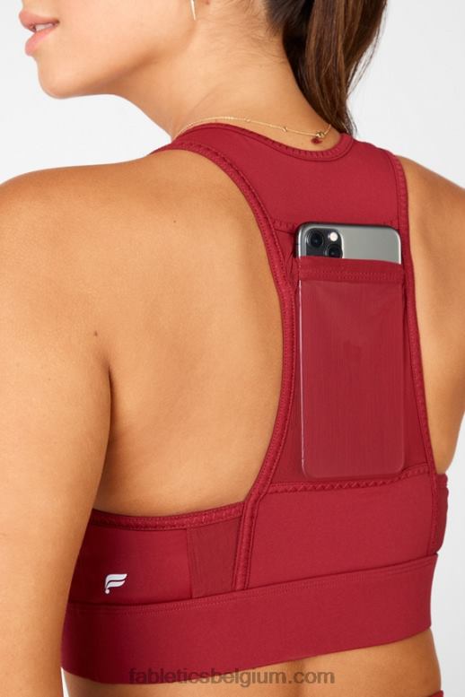steen vrouwen medium impact sportbeha voor onderweg 117 Fabletics LH20J1770