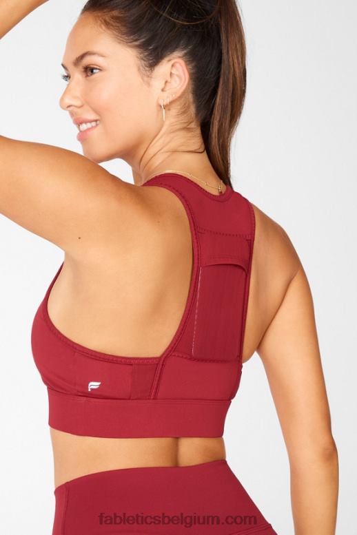 steen vrouwen medium impact sportbeha voor onderweg 117 Fabletics LH20J1770