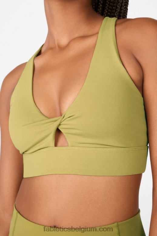 tijm vrouwen oasis twist sportbeha 111 Fabletics LH20J1734