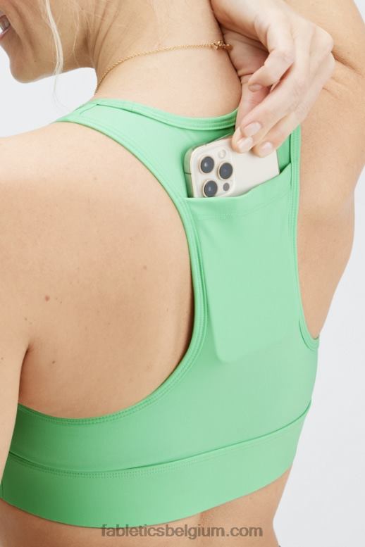 tropisch water vrouwen medium impact sportbeha voor onderweg 116 Fabletics LH20J1762