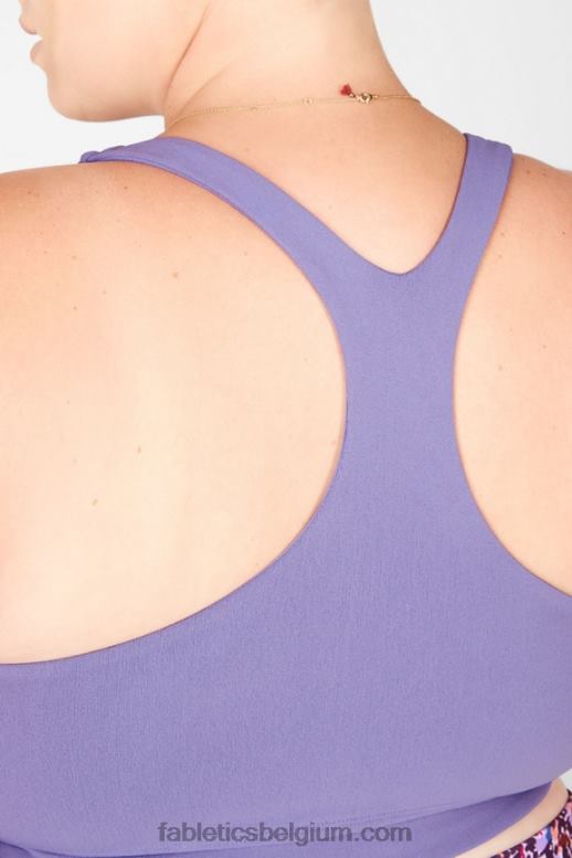 viooltje vrouwen simone sculptgebreide midi-bh Fabletics LH20J1938