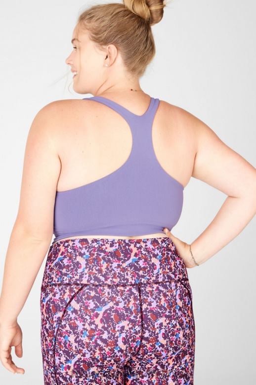 viooltje vrouwen simone sculptgebreide midi-bh Fabletics LH20J1938