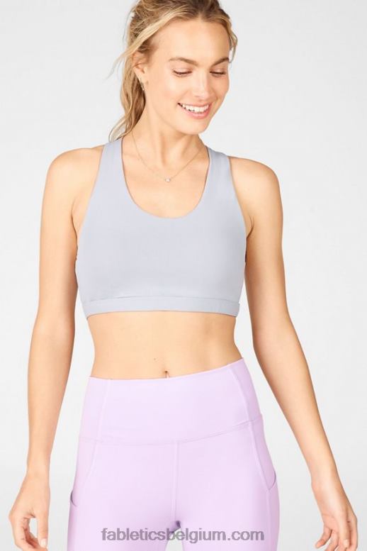 waasgrijs/citroen/luchtpaars vrouwen vera medium impact sportbeha Fabletics LH20J1931