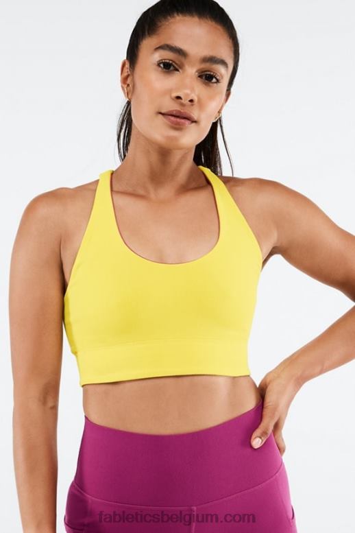zonnebloem/zeer bes vrouwen simone sculptknit omkeerbare sportbeha Fabletics LH20J1864